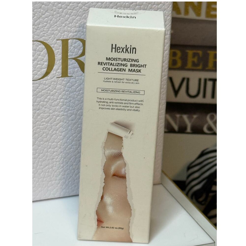 Hexkin Moisturizing Revitalizing Bright Collagen Mask 80 g - NEW in box